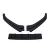 3pcs Front Bumper Lip Splitter Spoiler Body Kit Improve Aerodynamics Bumper Lip Diffuser Replacement for MK5 6R 2010