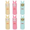 6 Pcs Lip Balm Tube Kit Empty Cartoon Animal Shape Makeup Tools for DIY Homemade Lipstick
