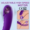 Overlength Vibrator for Women, Powerful Vibro Dildo, Clitoris Magic Wand, Intimate Female Stimulator, Erotic Sex Toys and Adult Supplies