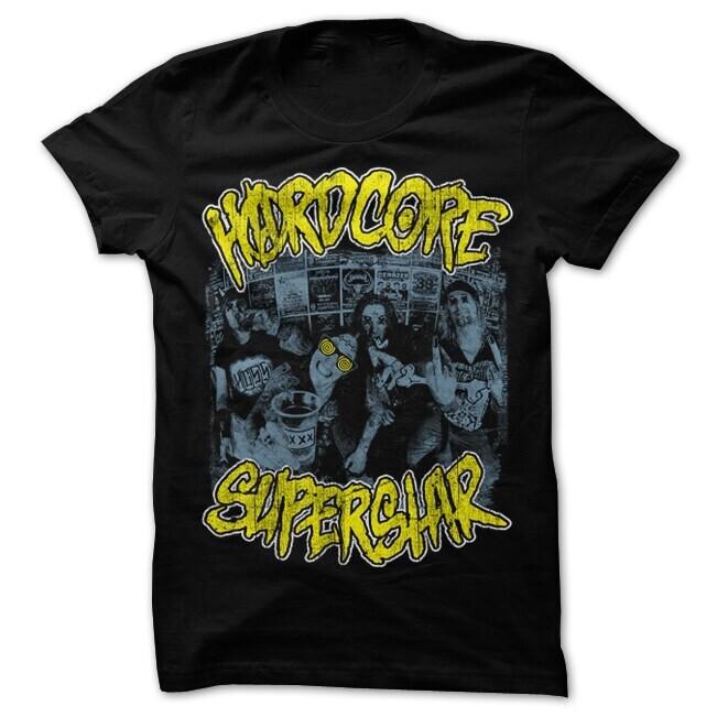 Vtg Hardcore Superstar Band Members Cotton Black All Size Unisex Shirt XL