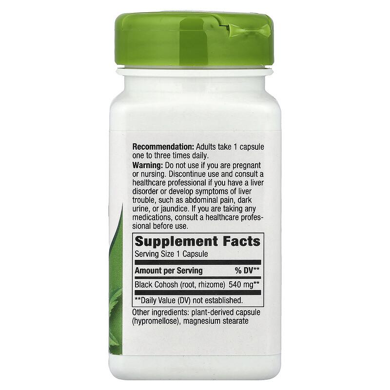 Black Cohosh Root, 540 mg, 100 Vegan Capsules