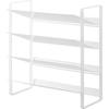 Yamazaki Wide Bottle Storage 4 W38 X X Tower Bottle Bottle Large 1338 (Yamazaki Industries) Under-Sink Rack, Tiers, White, D20.3 H40cm, Series, Rack,