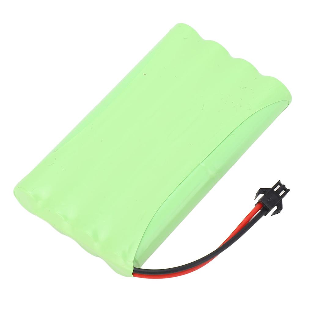 9.6V 1800mAh Litiumbatteri Erstatning Fjernkontroll Litiumbatteri Reservedeler for RC Bil Båt