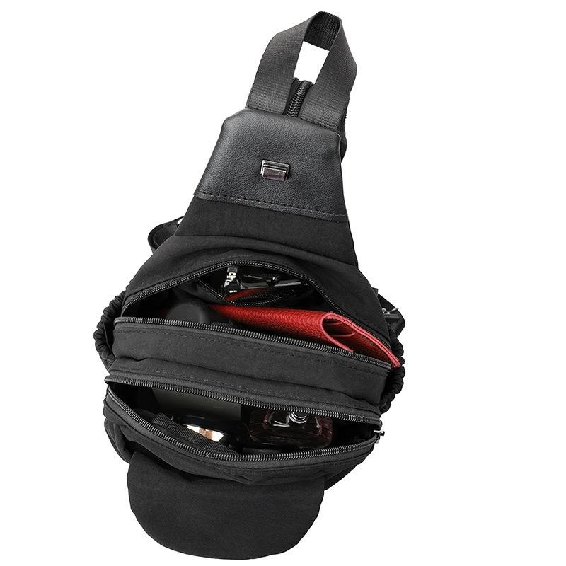 Travel backpack women's new shoulder breast bag light commuter messenger multi-functional sports and leisure shoulder messenger bag