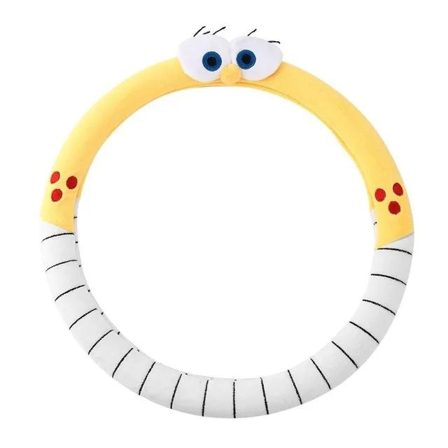 Auto Styling Schleife Auto Lenkradbezug niedlich Cartoon Universal Innenzubehör Set Frau/Mann 16 Designs Autoabdeckungen heiß neu