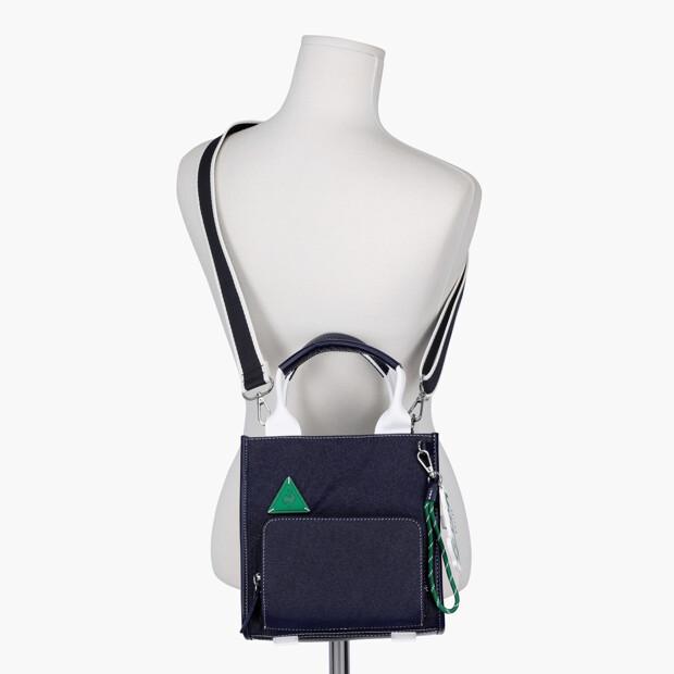 Lecoq Golf Women'S Pocket Mini Tote Bag (Keyring Set) _Navy Gr122Lbg36