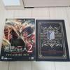 [USED] Attack On Titan Treasure Box, Character Pins, Poster, Soundtrack