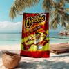 Ultra-Soft Beach Towel with Cheetos Theme,Ideal for Pool - Camping, Diving - Perfect Travel Essential, Vibrant Beach Towel.