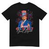 Macht den 4. Juli wieder großartig Patriotisches Feuerwerk Donald Trump T-Shirt