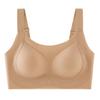Seamless Sports Camisole with Anti-Sagging Support and Side Gathering Bra for Women