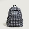 Schoolbag plaid schoolbag female student versatile small fresh junior high school backpack travel backpack tide large capacity college style