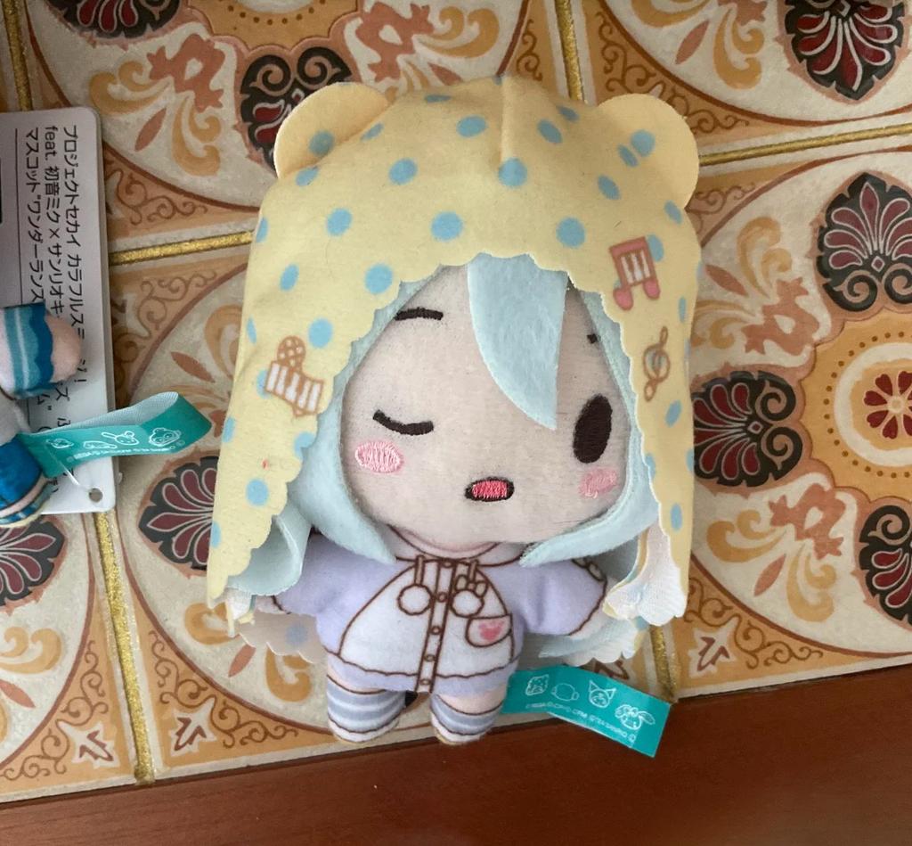 Project Sekai Yoisaki Kanade Pyjama Plüschtier Spielzeug PJSK Kawaii Kuscheltiere Schlüsselanhänger Anhänger Rucksäcke Ornamente Geschenke