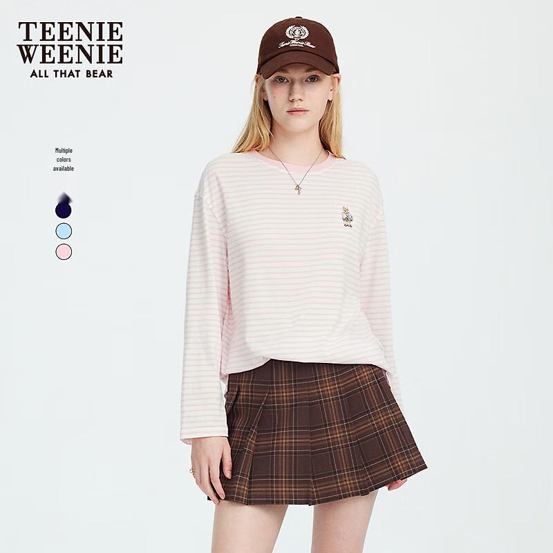 Teenie Weenie Women s Striped Long-Sleeve Top M
