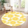 Fruit Round Office Rug Perfect for Balcony Study room Foyer Game Room Antislip Round Carpet Anime Office Decor Perfect Gift for Friends Family