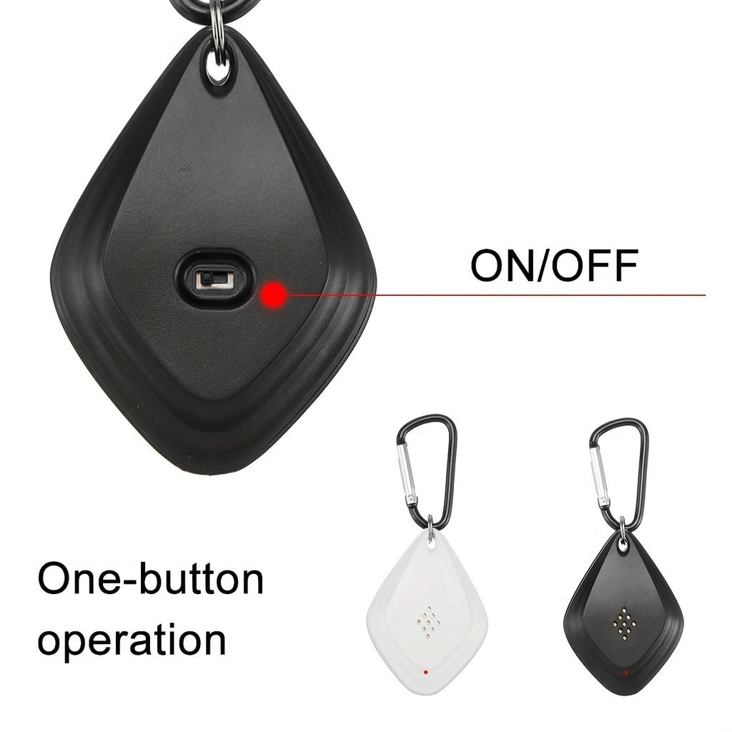 USB Mini Sonic Insect Repellent | Intelligent Variable Frequency Repels Mosquitoes/Fleas/Ticks | ABS Material, Portable for Travel/Camping/Home/Garden