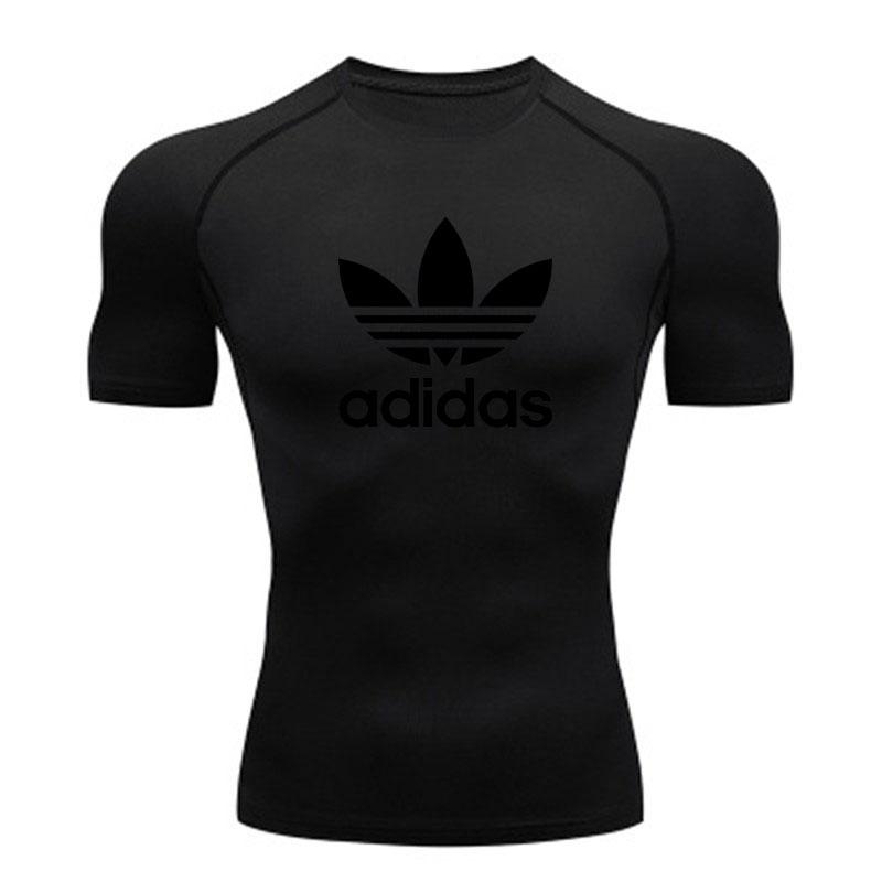 Men's Quick Dry Compression Athletic T-shirt Breathable Stre