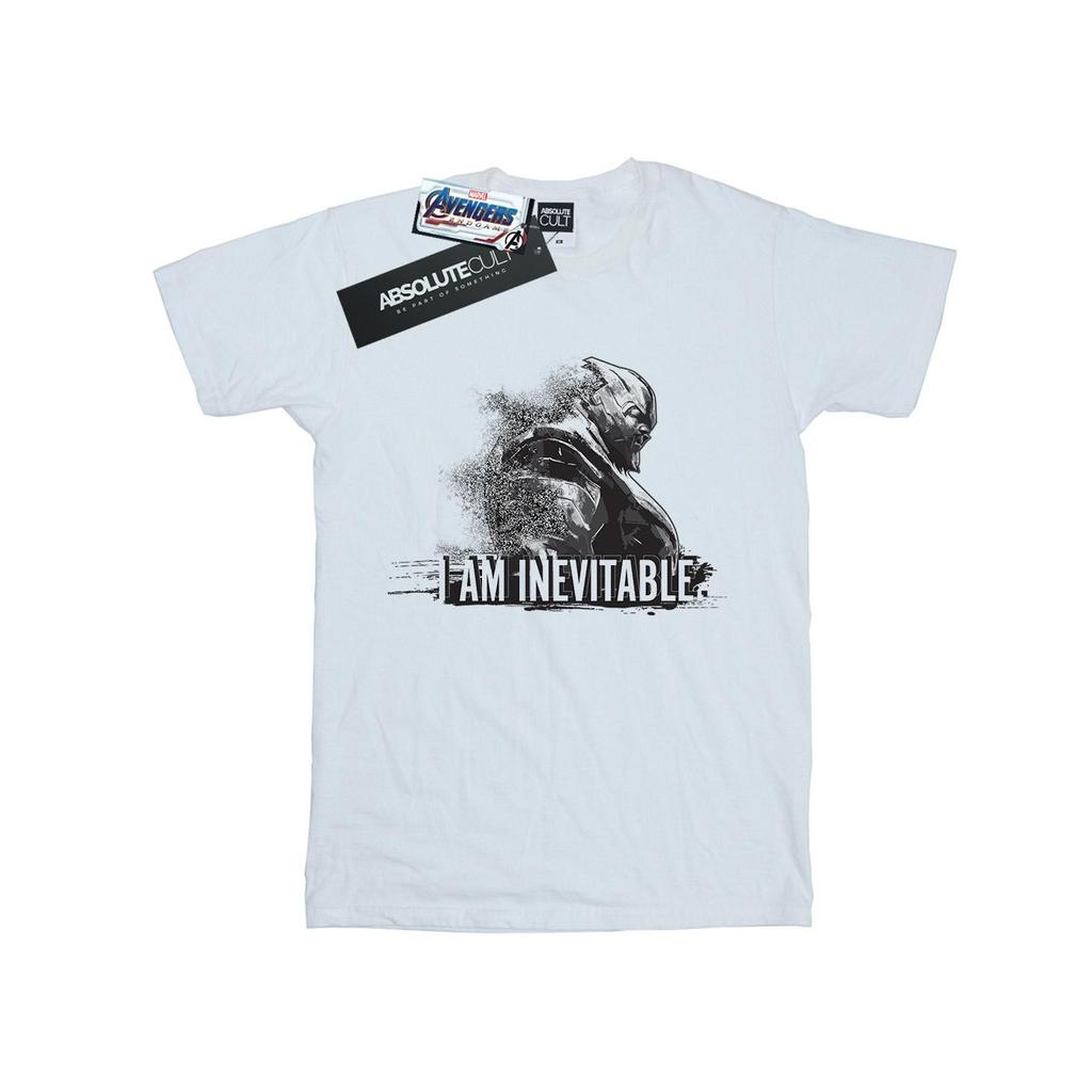 Marvel Mens Avengers Endgame I Am Inevitable T-Shirt
