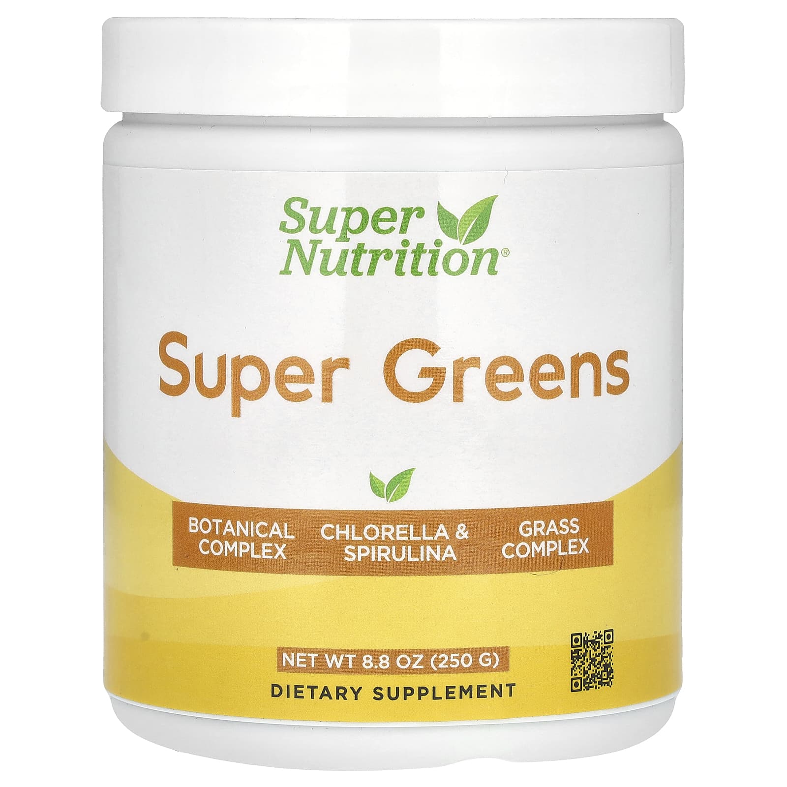 

Super Nutrition, Super Greens, 8,8 унцій (250 г)