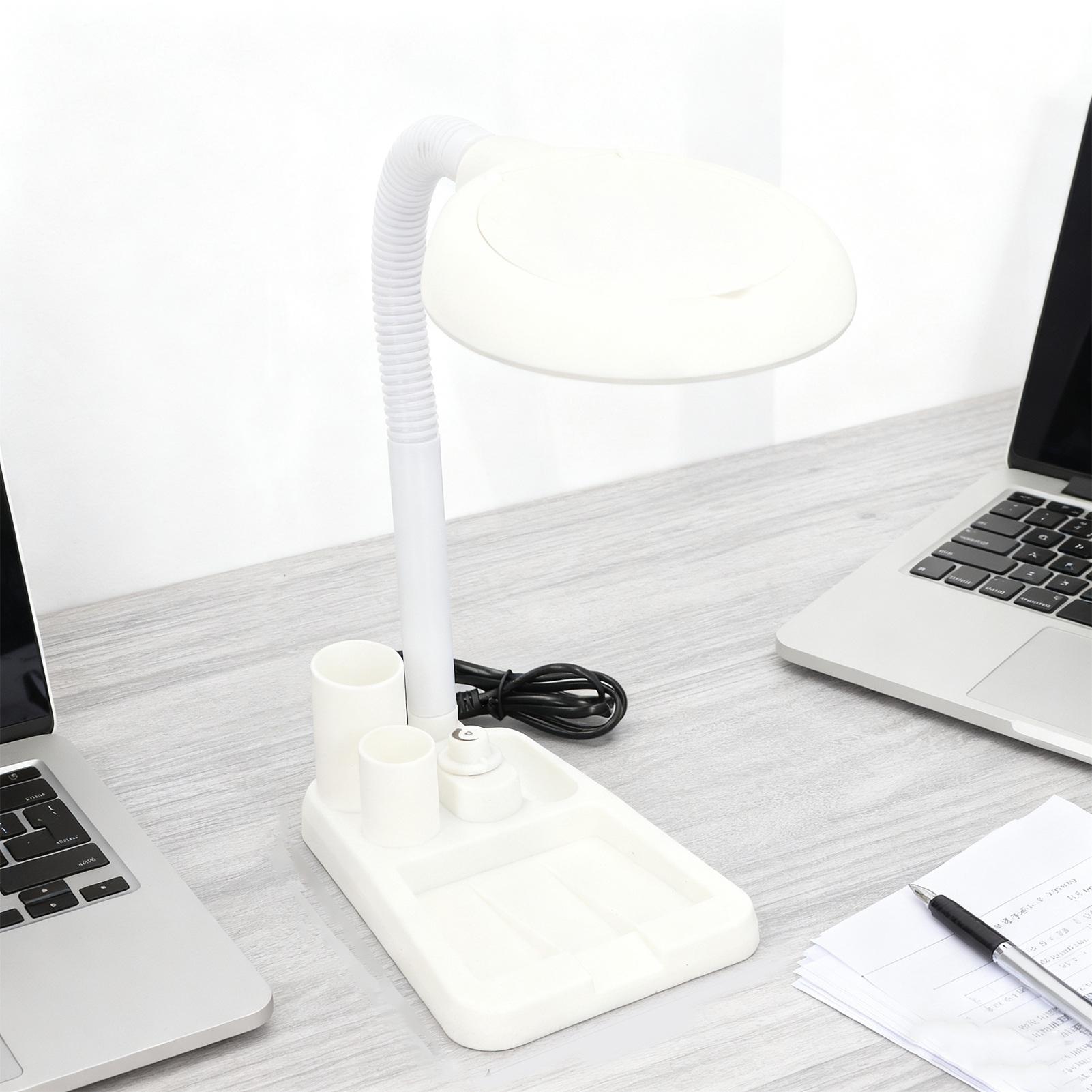 

Magnifying Glass Table Lamp With 5X 10X Magnifier With 36 LED Lights White