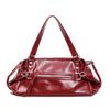 Y2k Style Shoulder Bag Large Capacity Soft Leather Motorcycle Bag With Zipper Pocket Trend Crossbody Bag Women Commuter Handbag