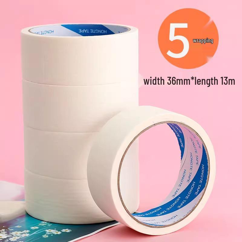 Crepe Paper Tape for Art: Perfect for Painting, Edging, Watercolor, Sketching, No-Trace, Hand-Tearable.