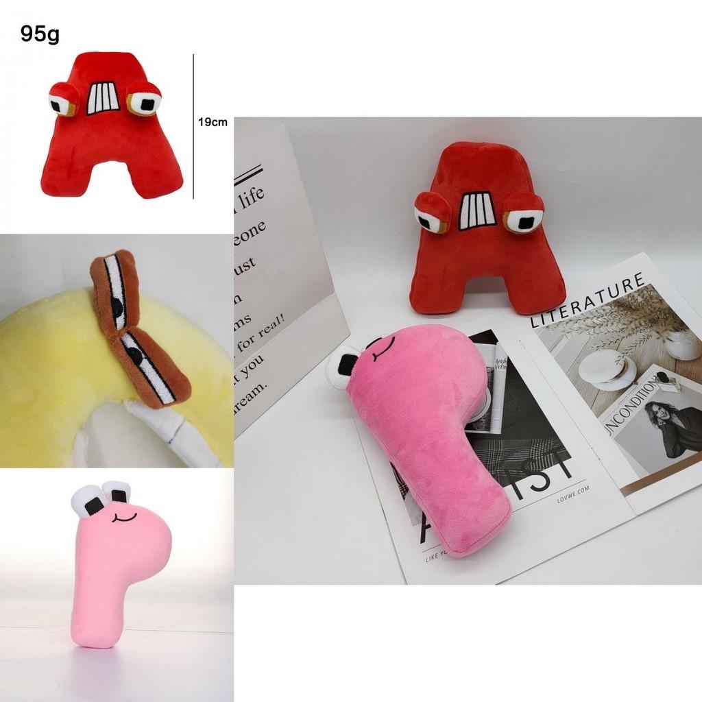 Alphabet Lore Weiche Plüsch Buchstabenpuppe Lernspielzeug Heimdeko Weihnachtsgeschenk