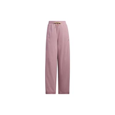 Originals Trefoil Wide-Leg Knit Track Pants Women Bottoms Magic-Purple Pink IN1023