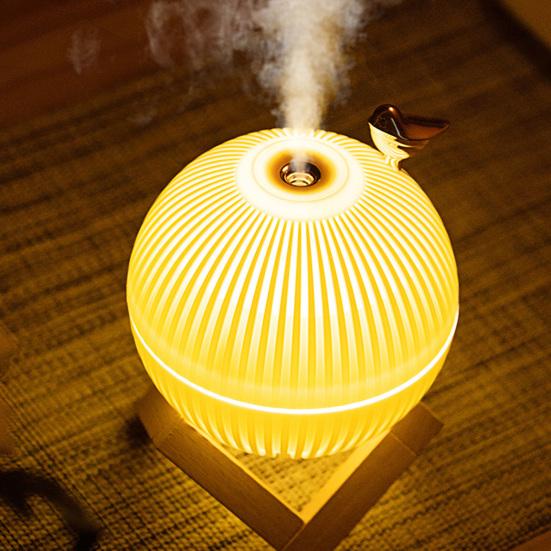 330ml USB Humidifier Creative Stellar Shape PP Low Noise Novelty Bird Air Dampener for Living Room CDN