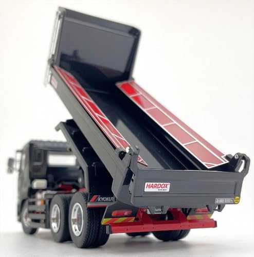 Kyosho Original 1/43 UD TRUCKS QUON KYOKUTO Dump Truck (Black Metallic) Finished Product KS03940BK