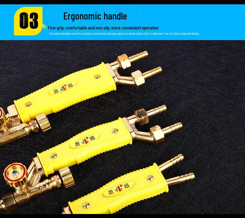 All-Copper Injector Acetylene/Propane Welding Torch H01-2/6/12