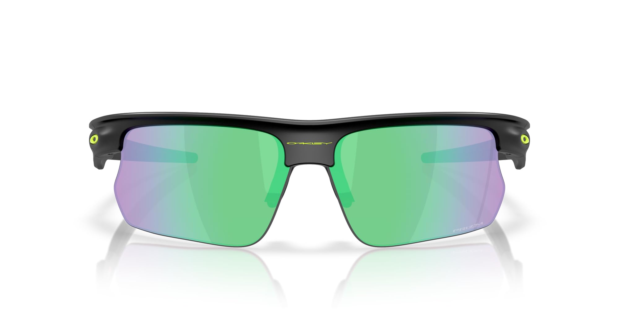 

Oakley Sunglasses Frame Color Matte Lens Prizm Road 68mm 0OO9400, (Front) Black, Color Jade,