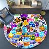 Blox Fruits Characters Round Rug for Livingroom,Bedroom, Palyroom, Chair Rug, Area Rug, Circle Carpet, Large Size Fan Christmas Gift