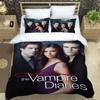 The Vampire Diaries Damon Salvatore Bedding Sets Exquisite Bed Supplies Set Duvet Cover Bed Comforter Set Bedding Birthday Gift