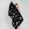 Witches Moon Tarot Beach Towel Colorful Bath Towels for Girl Microfiber Quick Dry Custom Sand Free Beach Yoga Spa Gym Pool