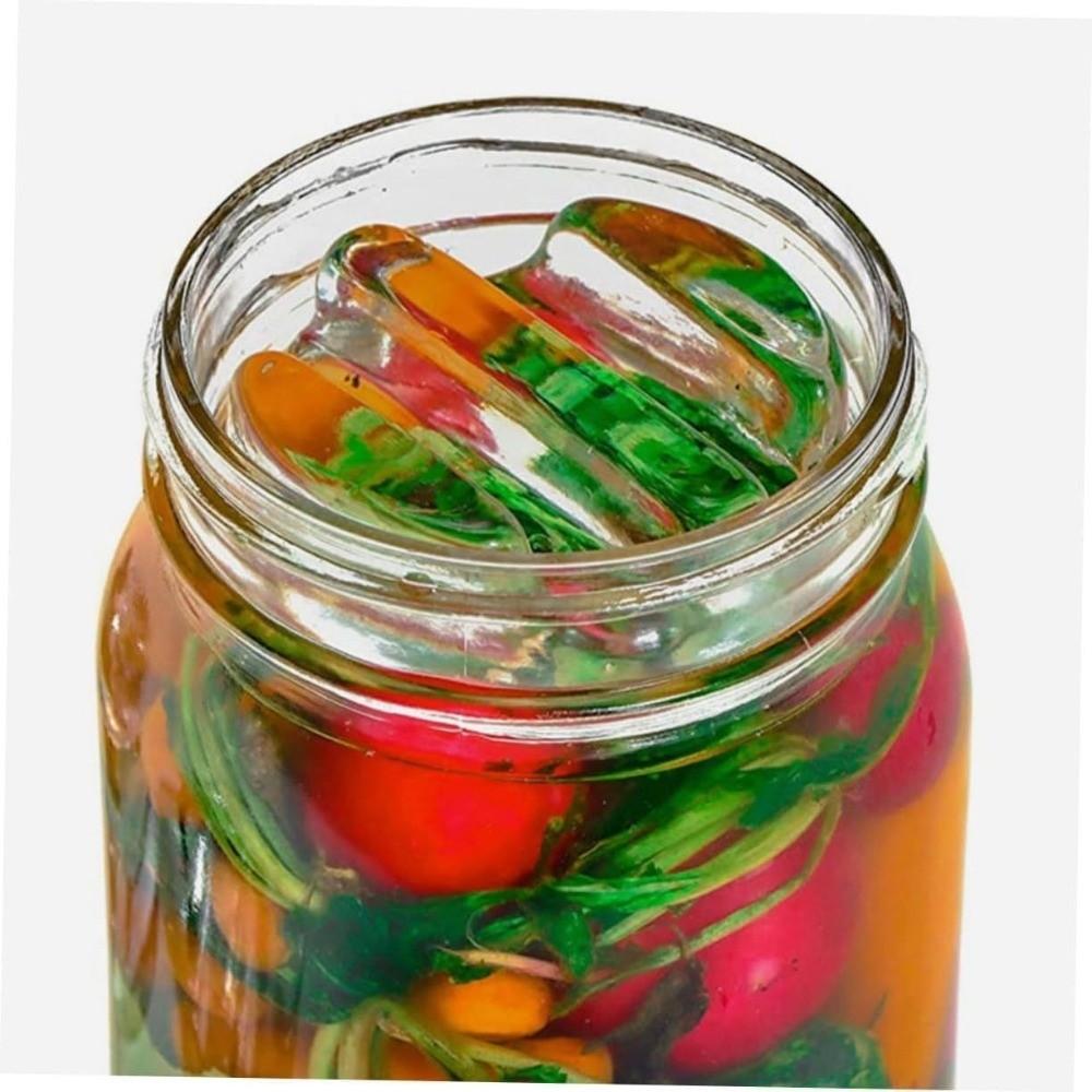 Heavy Glass Fermentation Weights with Handle Fermentation Weight Set  Cheese Fermentation