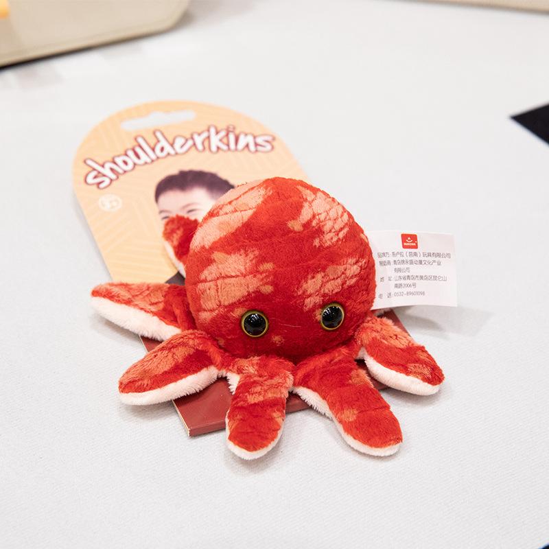 

Pancao Raccoon Standing Shoulder Doll Zoo Souvenir Hang Shoulder Magnetic Stone Plush Toy Children s Gift One Size