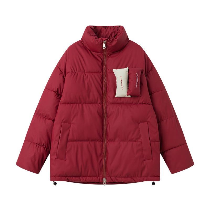 Design Sense Lint Cotton Clothes Men's Winter Thickened Down Cotton-padded Clothes New Cotton-padded Jackets Bread Clothes Jacket