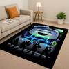 3D Horror Movie G-Ghostbusters Cartoon Living Room Non-Slip Area Rug Carpet for Bedroom Playroom Sofa,Easy Clean Home Doormat