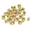 50 Pieces 9mm DIY Metal Punk Spikes Spots Pumpkin Studs for Leather Craft