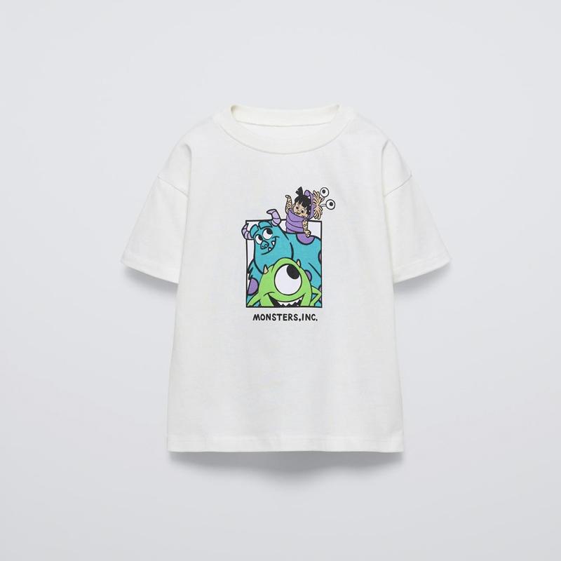 Black T-shirt Printed Top Summer Clothing Cartoon Short Sleeves Simple Cute Loose Base Shirt for Children