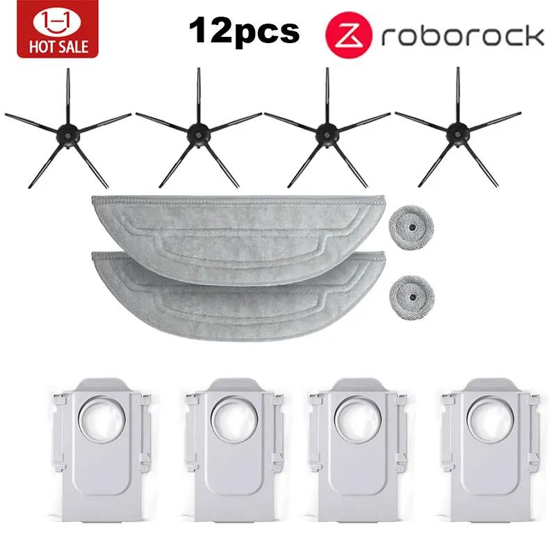Roborock S8 Max V Ultra G20s Akcesoria do robota Odkurzacza ściereczka do mopa worki do odkurzacza szczotka boczna filtr wymienne części zamienne