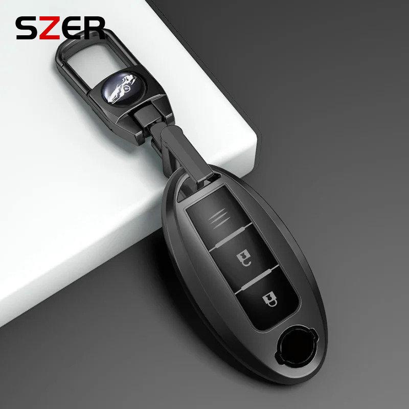 New Tpu Car Key Case Cover Shell For Nissan Qashqai X-Trail T32 T31 Juke J10 J11 Kicks Tiida Pathfinder Note Infiniti Keychain