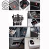 For Geely EX5 Galaxy E5 Rubber Mat Door Groove for EX5 Anti-slip Cup Cushion Gate Slot Coaster Dust-proof Car Accessories
