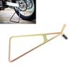 Cavalletto Triangolare per Moto Cavalletto Laterale Oro per Bici Motocross MC