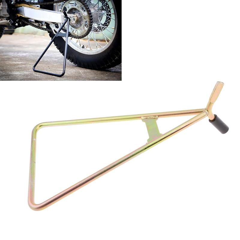 Cavalletto Triangolare per Moto Cavalletto Laterale Oro per Bici Motocross MC