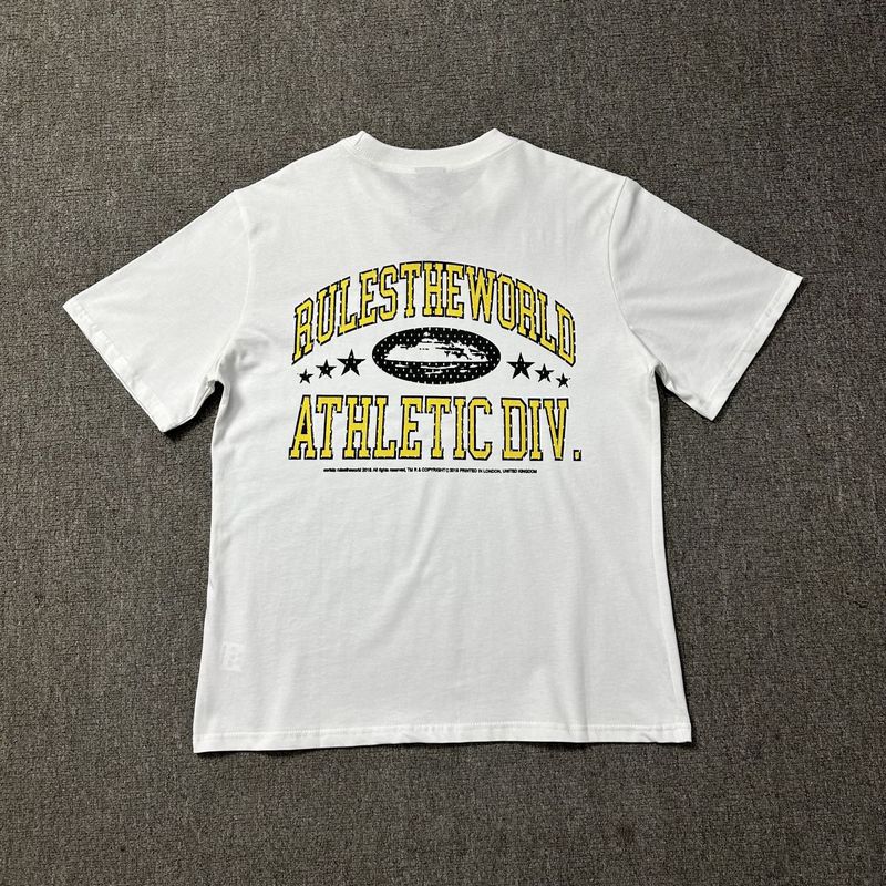 Cross-border corteiz Alcatraz series T-shirt short-sleeved letter Logo digital printing men's and women's tide t trend versatile