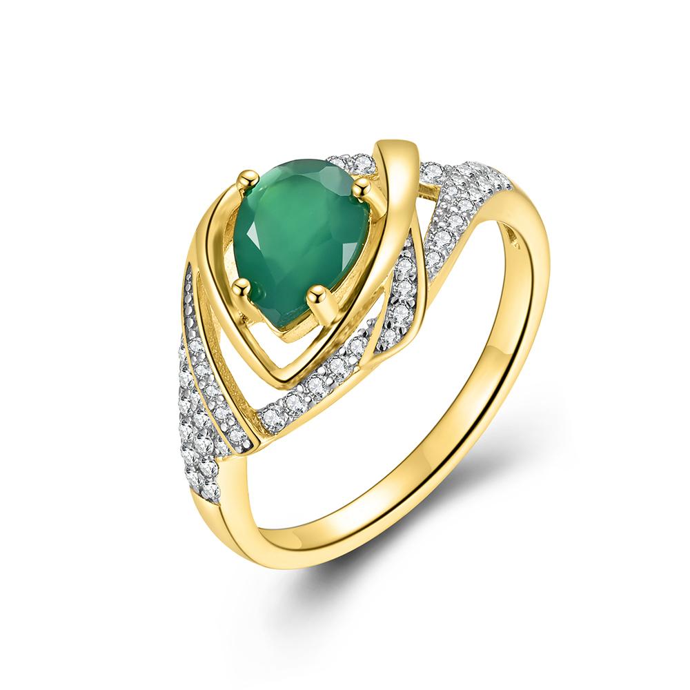 

Новое поступление! Кольца с натуральным агатом грушевидной формы 6*8 мм, с настоящими драгоценными камнями, из стерлингового серебра 925 пробы, роскошные изысканные украшения для помолвки для женщин US RING SIZE:9# зелёный