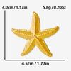 6pcs/Lot Stainless Steel Ocean Animal Charms For Jewelry Making Earring Necklace Starfish Coral Seahorse Pendant DIY Accessories