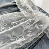 Sweet Lace Waistband for Women Adjustable Long Gauze Ribbon Bow Tie Belt Dress Jeans Accessory for Party Wear