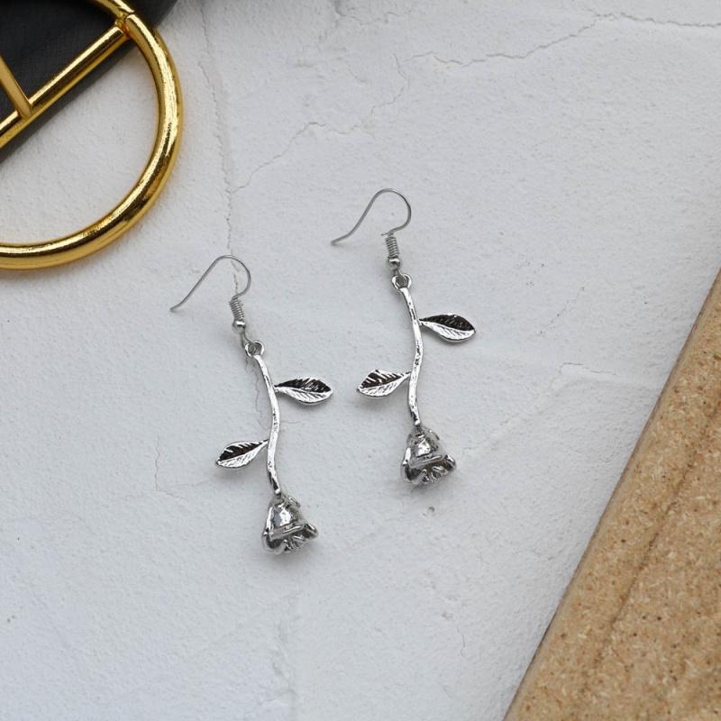 Fashion Geometric Round Drop Earrings Temperament Simple Star Tassel Pendant Earrings Female Gifts Jewelry